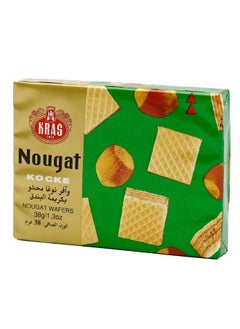 KRAS Kras Nougat Wafer Filled with Hazelnut Cream, 38g 