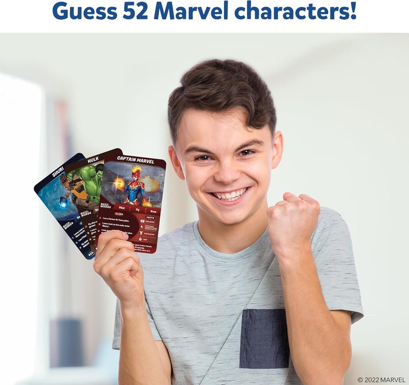 Skillmatics Guess in 10 Marvel, Perfect for Boys, Girls, Kids, Teens, Adults Who Love Card Games, Board Games, Travel Toys, Avengers, Spiderman, Iron Man, Gifts for Ages 8, 9, 10 and Up - Image 5