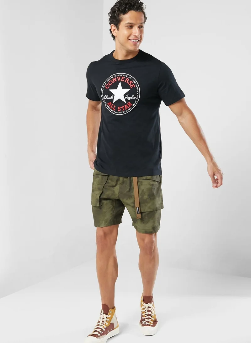 CONVERSE  Standard Fit Center Front Large Logo Star T-Shirt for Men | Best Price UAE