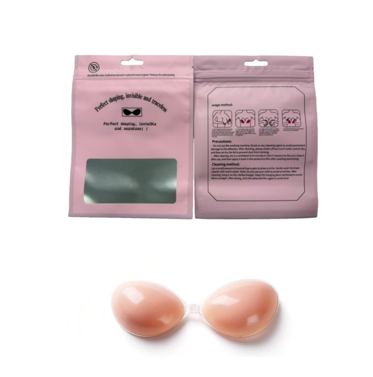 Self-Adhesive Invisible Augmentation Silicone Bra