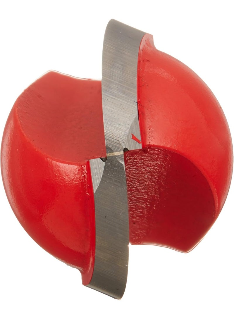 freud Freud Radius Round Nose Bit in Premier Solid Carbide - Ideal for Fluted Millwork, Signs and Decorative Veining - 2 Cutters, 1/4" Shank Dia., 3/8" Radius, 2" Length - 18-112  - Image 2