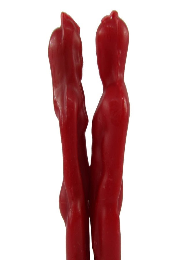 CircuitOffice Red Face to Face Lovers Couple Candle - Love Ritual - Fall in Lust with Me Spell - Image 3