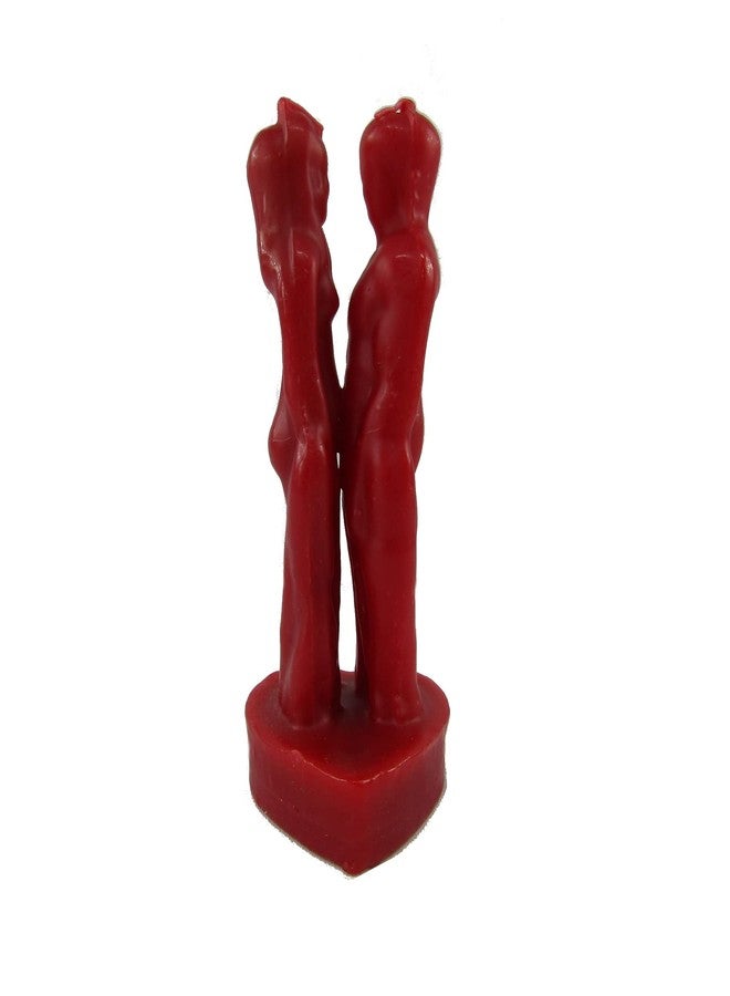CircuitOffice Red Face to Face Lovers Couple Candle - Love Ritual - Fall in Lust with Me Spell - Image 1