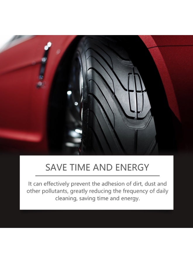RAYHONG Car Tire Renovation Wax, Long-Lasting Protection, Anti-Aging & Anti-Dust Tire Polish, Wheel Restorer & Gloss Enhancer - Image 4