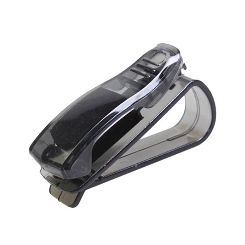 Car glasses Clip Sunglasses Holder Clip Billfold Black - Image 1