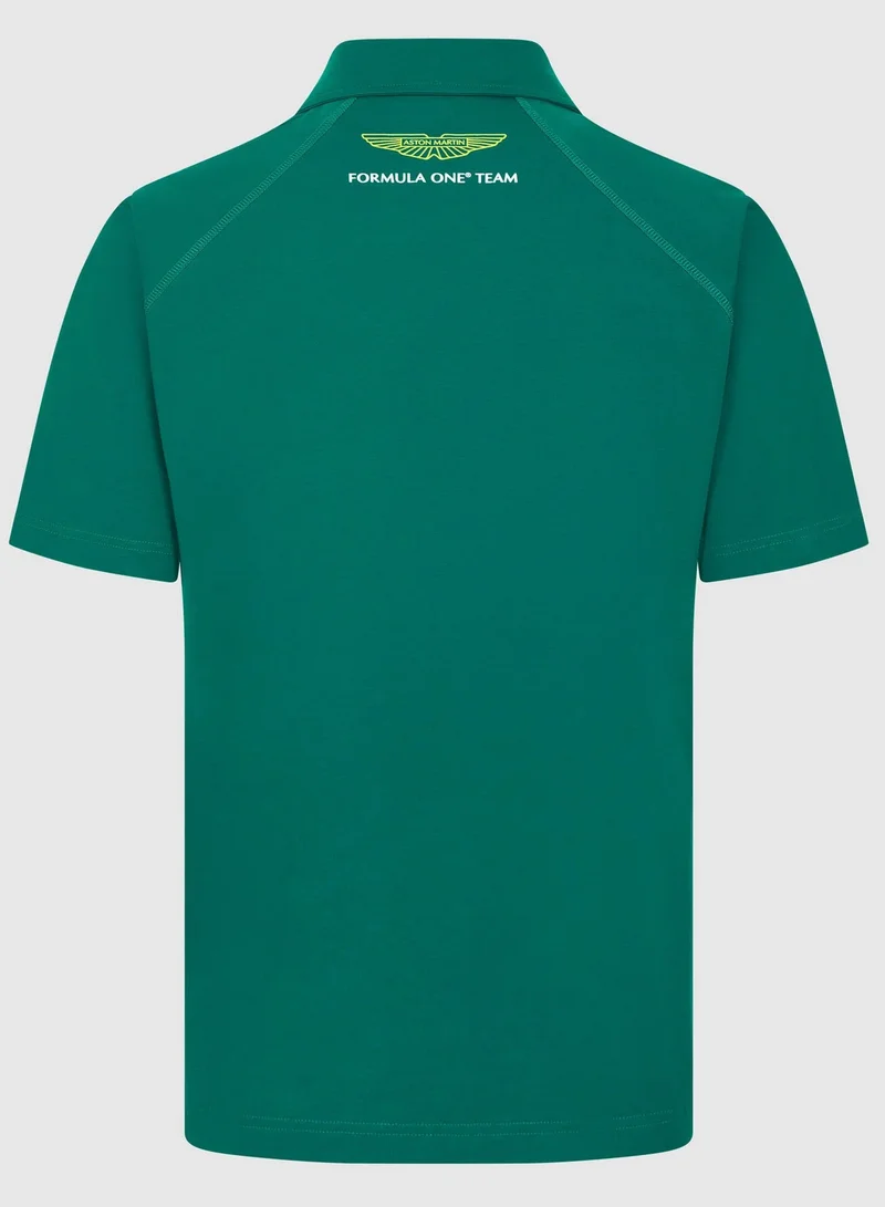 Aston Martin AMF1 FW MENS LOGO POLO