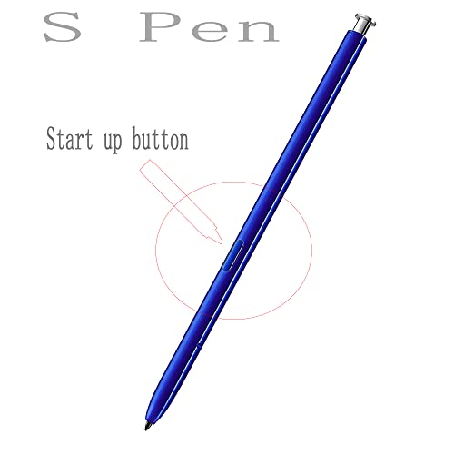 CaoXiong Galaxy Note 10 Stylus Pen Replacement for Samsung Galaxy Note 10 Note 10 Plus Note 10+ 5G S Pen(Without Bluetooth) (Aura Glow Silver) - Image 2