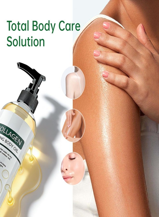 Kaminii Collagen Lifting Body Oil After Shower, Hydrating Collagen Oil For Body, Moisturizing Anti Aging for Women & Men, Helps Soften Appearance of Crepey Skin for All Skin Types-1PC - Image 5