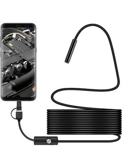 EasyLife 10M Mini USB Car Endoscope Camera 5.5Mm Flexible Rigid Cable Snake Endoscope Inspection Camera for Android Smartphone PC  - Image 1