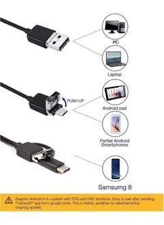 EasyLife 10M Mini USB Car Endoscope Camera 5.5Mm Flexible Rigid Cable Snake Endoscope Inspection Camera for Android Smartphone PC  - Image 3