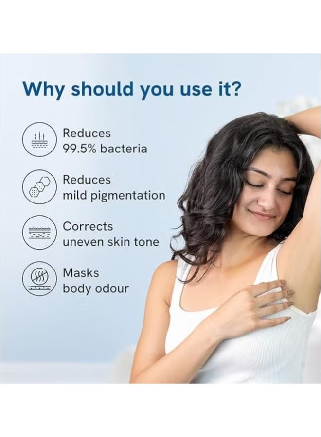 Be Bodywise 4% AHA BHA Underarm Roll on | With 2% Lactic Acid, 1% Mandelic Acid, 1% Salicylic Acid | Prevents Odour, Reduces Pigmentation | For Radiant Underarms | 50ml - Image 3