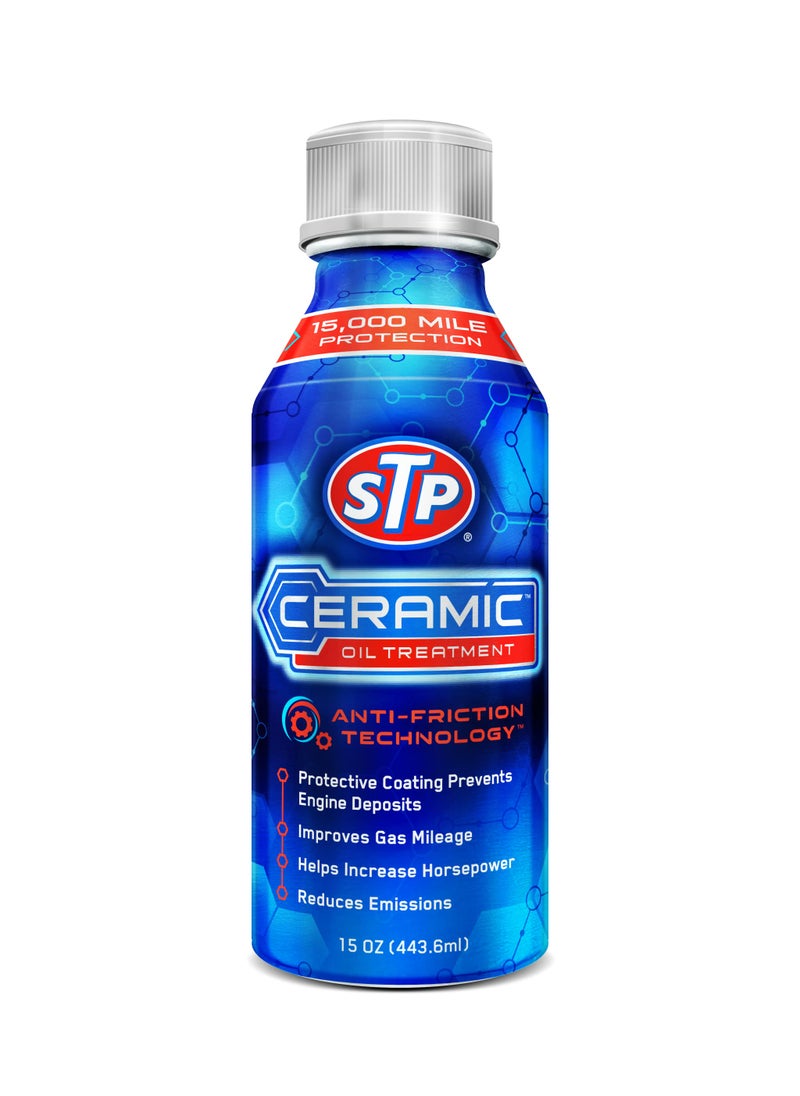 STP STP Ceramic Oil Treatment, Protective Coating and Anti-Friction Technology, 15 Oz (19387)  - Image 1
