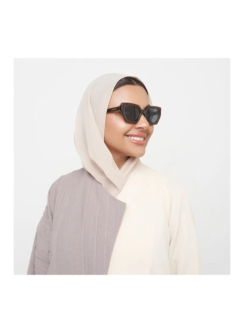 30 سندايز نظارات شمسية نسائية Phoenix عين القطة بحماية UV400 (بني، أزرق)