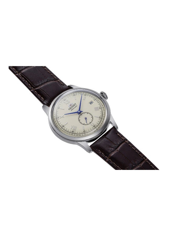 ORIENT Men ORIENT Classic Bambino 38 Small Seconds RA-AP0105Y - Leather Male Mechanical 3 hands - Image 3
