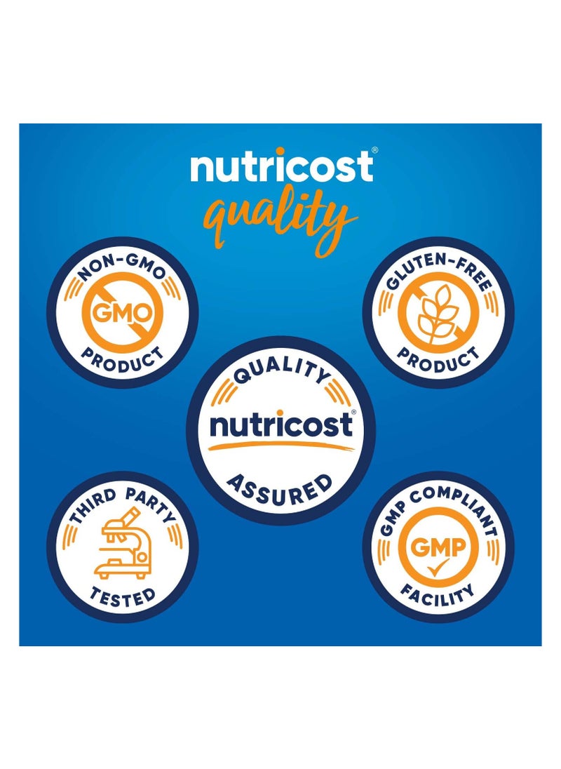 Nutricost - Grass-Fed Whey Protein Isolate, 30 G Per serving | 26 SERVINGS | 2 LB Per Container Unflavored Net Wt. 32.4 OZ (2 LB) 907 G - Image 1