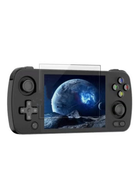 RG405M Retro Handheld Game, Aluminum Alloy Shell, Android 12 System, Comes with 128G TF Card 3172 Games Preloaded, 4-inch IPS Touch Screen (128GB+128GB, Black)