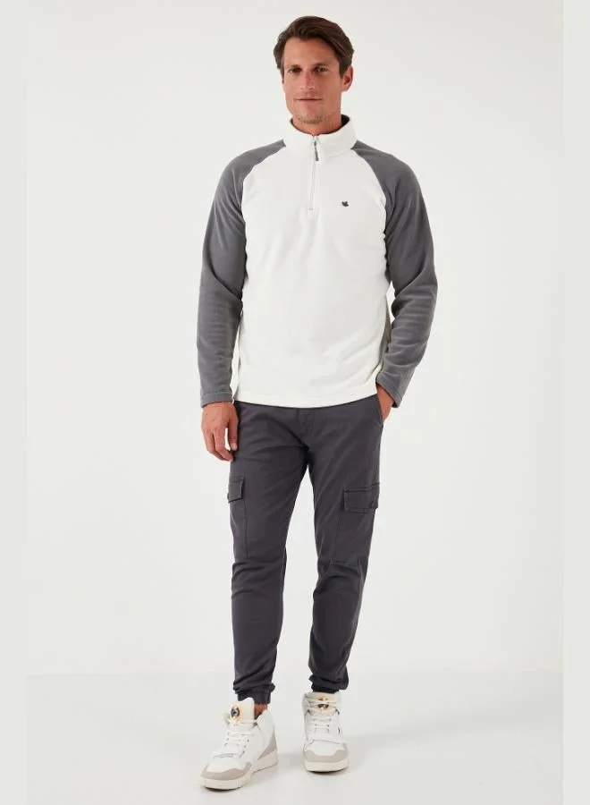 Buratti  Buratti Slim Fit Half Zipper Winter Coat Men's Polar Fleece 5906055 for Men | Best Price UAE