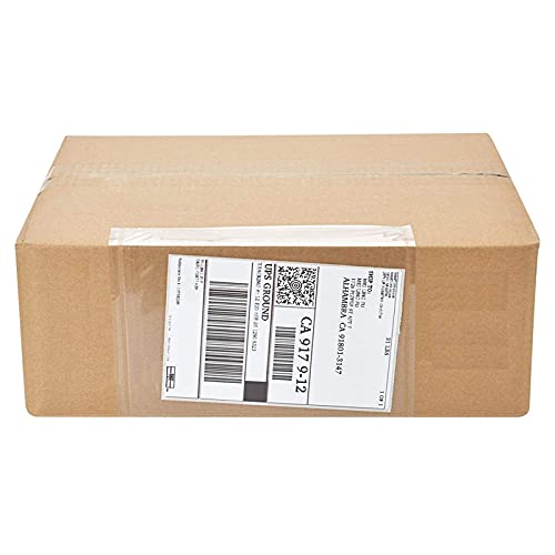 MBLABEL 100 Pcs-7.5x5.5 Packing List Mailing Envelopes Shipping Envelopes Packing List Clear Adhesive Shipping label sleeves Shipping Supplies for Small Businesses - Image 3