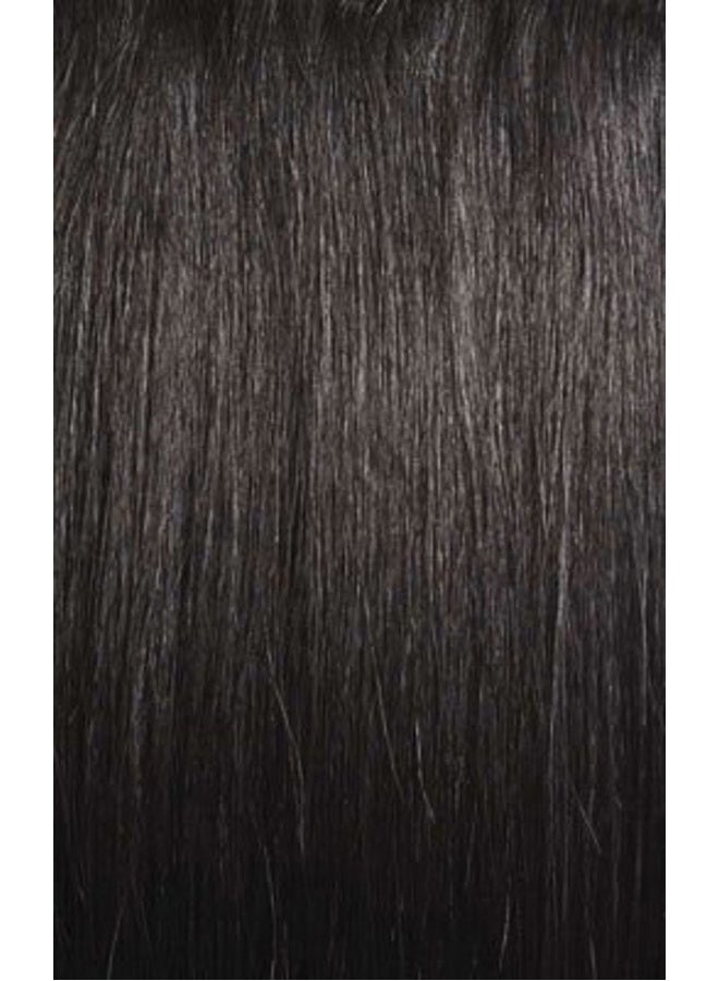Janet Collection Natural Me HD Lace Wig Deep Part Lace Roxie (1B) - Image 2