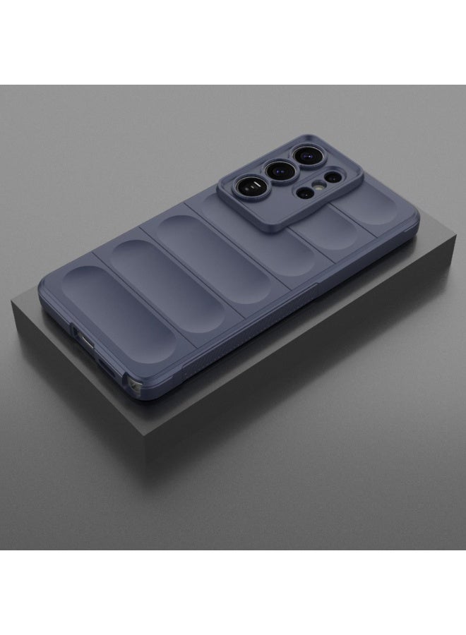 Phone case cover Magic Shield TPU + Silicone Shockproof Phone Case For  Samsung Galaxy S26 Ultra (Dark Blue) - Image 2