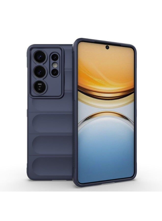 Phone case cover Magic Shield TPU + Silicone Shockproof Phone Case For  Samsung Galaxy S26 Ultra (Dark Blue) - Image 1