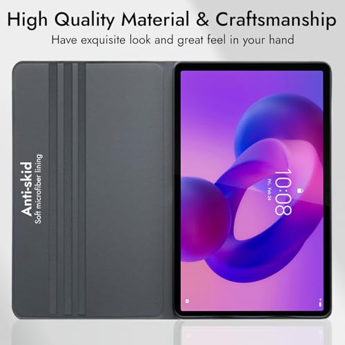Robustrion Cover for Lenovo Idea Tab 11 inch Cover Case, Deer Flip Cover Case for Lenovo Idea Tab Cover 11" Tablet [Auto Sleep Wake Support] - Dark Green - Image 5