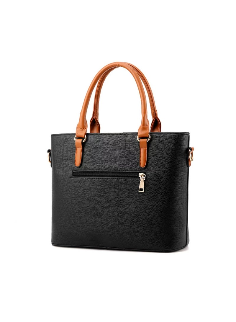 New black/brown/red women's shoulder bag  - Image 3