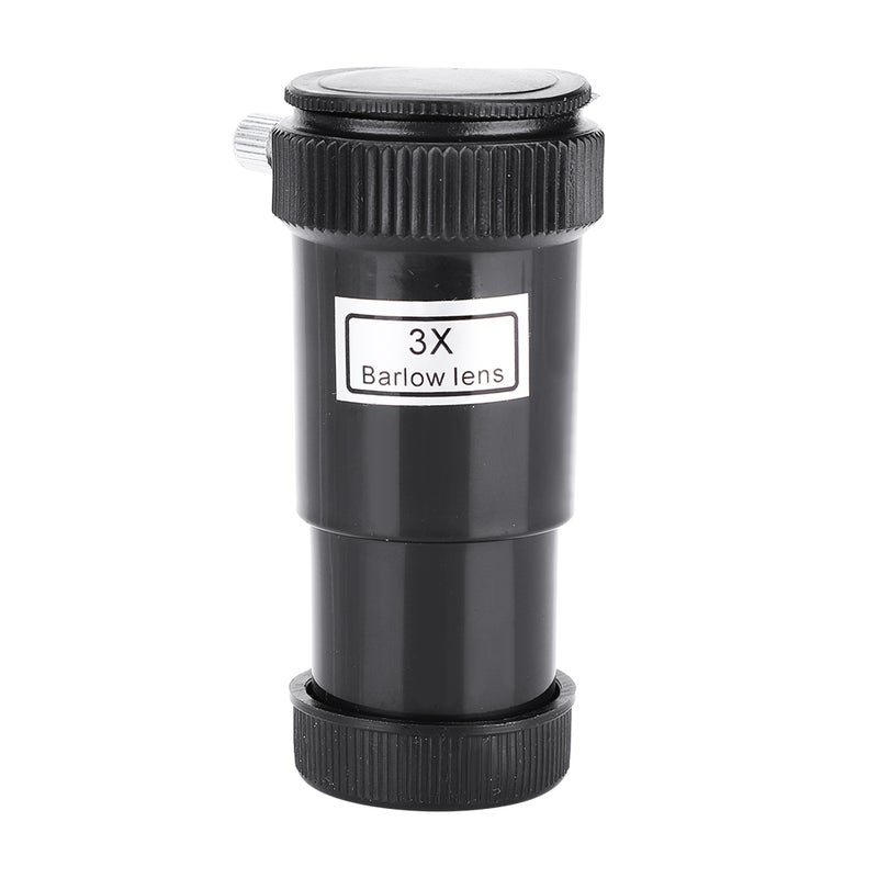 0.96 inch/24.5mm 3X Barlow Lens Plastic for Astronomic Telescope Eyepieces - Image 1