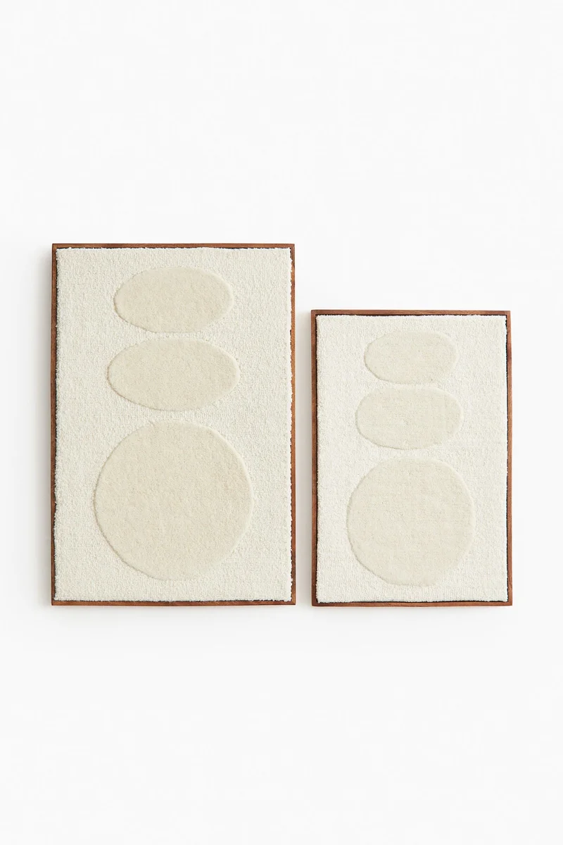 H&M Textured wall art