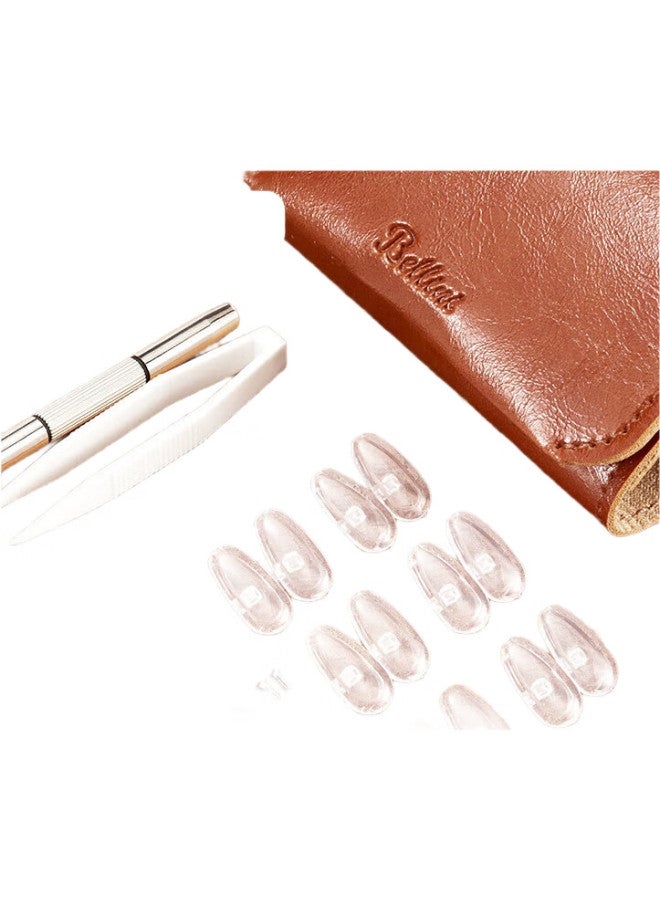 Bellini (Bellini) Eyeglass Nose Pads German Standard Airbag Silicone Air Pressure Mark Prevention Anti-Slip Eyeglass Accessories [6 Pairs] - Image 2