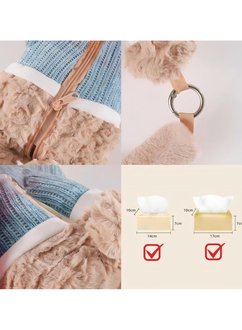 Car Accessories Tissue Box, Creative Hanging Paper Tissue Holder - Cute Cartoon Design for Car Interior Decor - Image 5