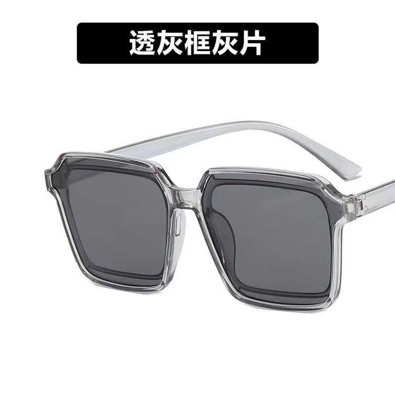 Fashion Sunglasses Women Street Style UV Protection Transparent Ash Transparent Ash