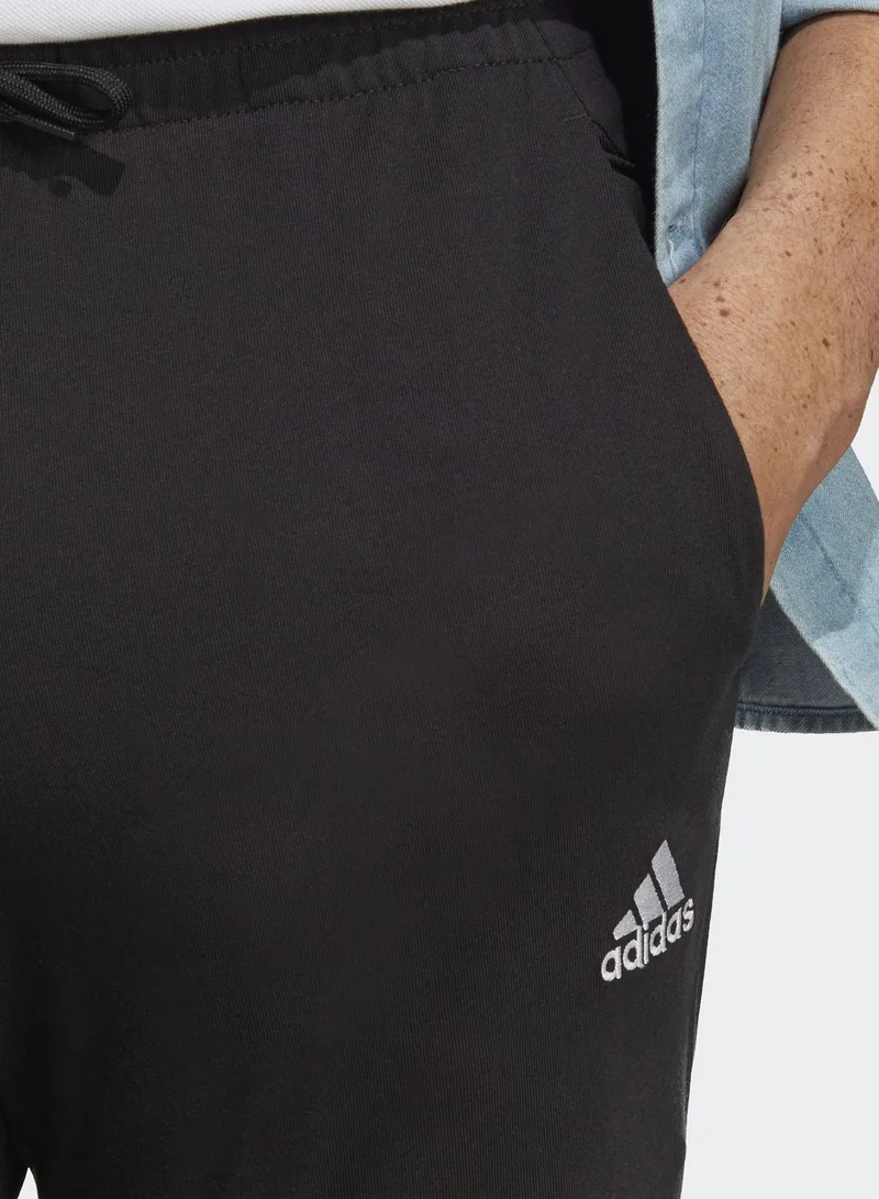 adidas بنطال كاجوال بشعار الماركة