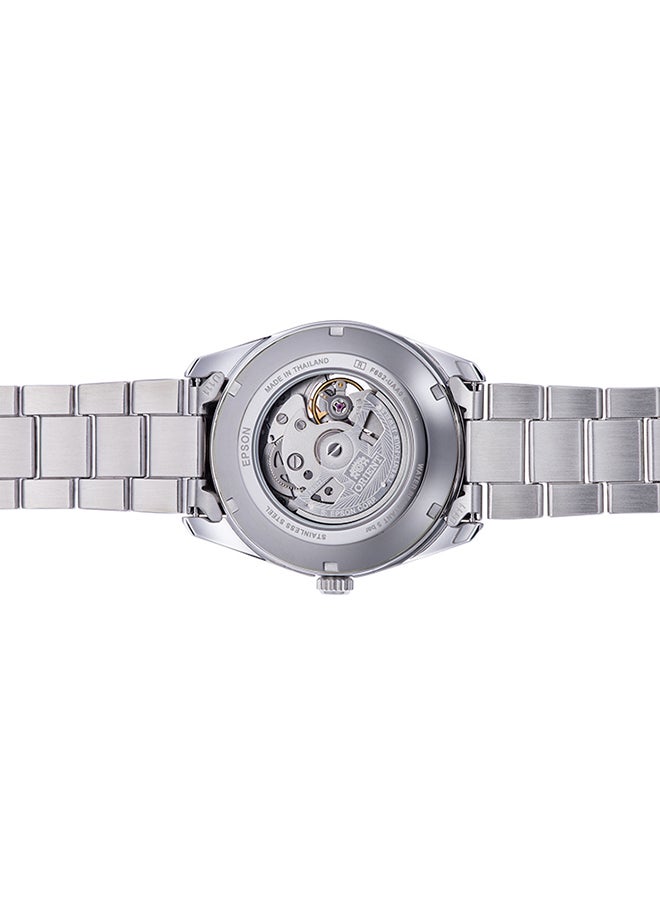 ORIENT Men Automatic Skeleton Light Blue Stainless Steel Men's Watch RA-AR0009L - Image 4