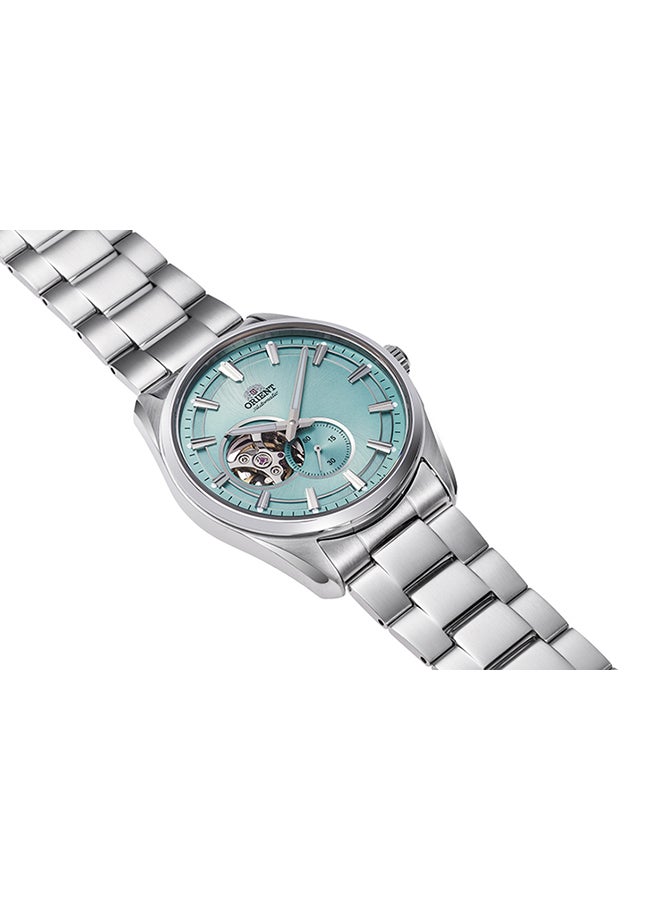 ORIENT Men Automatic Skeleton Light Blue Stainless Steel Men's Watch RA-AR0009L - Image 2