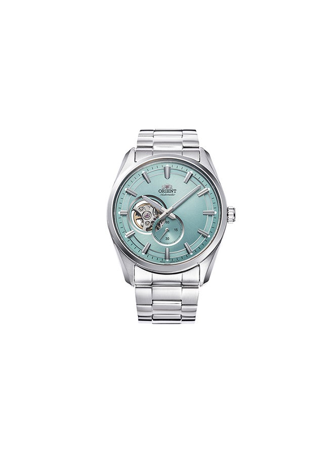 ORIENT Men Automatic Skeleton Light Blue Stainless Steel Men's Watch RA-AR0009L - Image 1