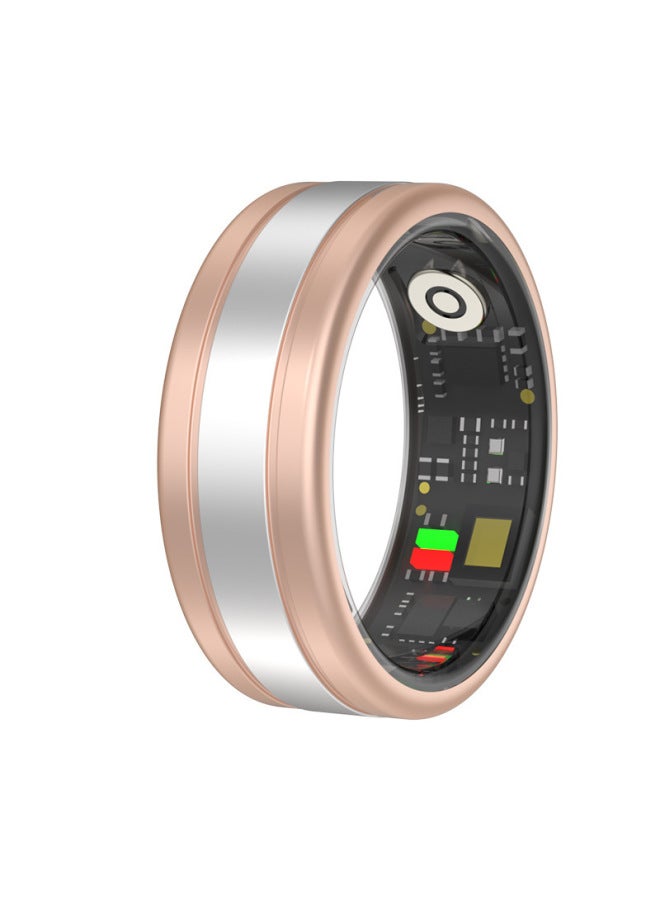 R18 Smart Ring Gesture Control Short Video Novel Page Turning Photo Multi-sport Language Mode Fashion-Color:Gold (no. 12)  - Image 1