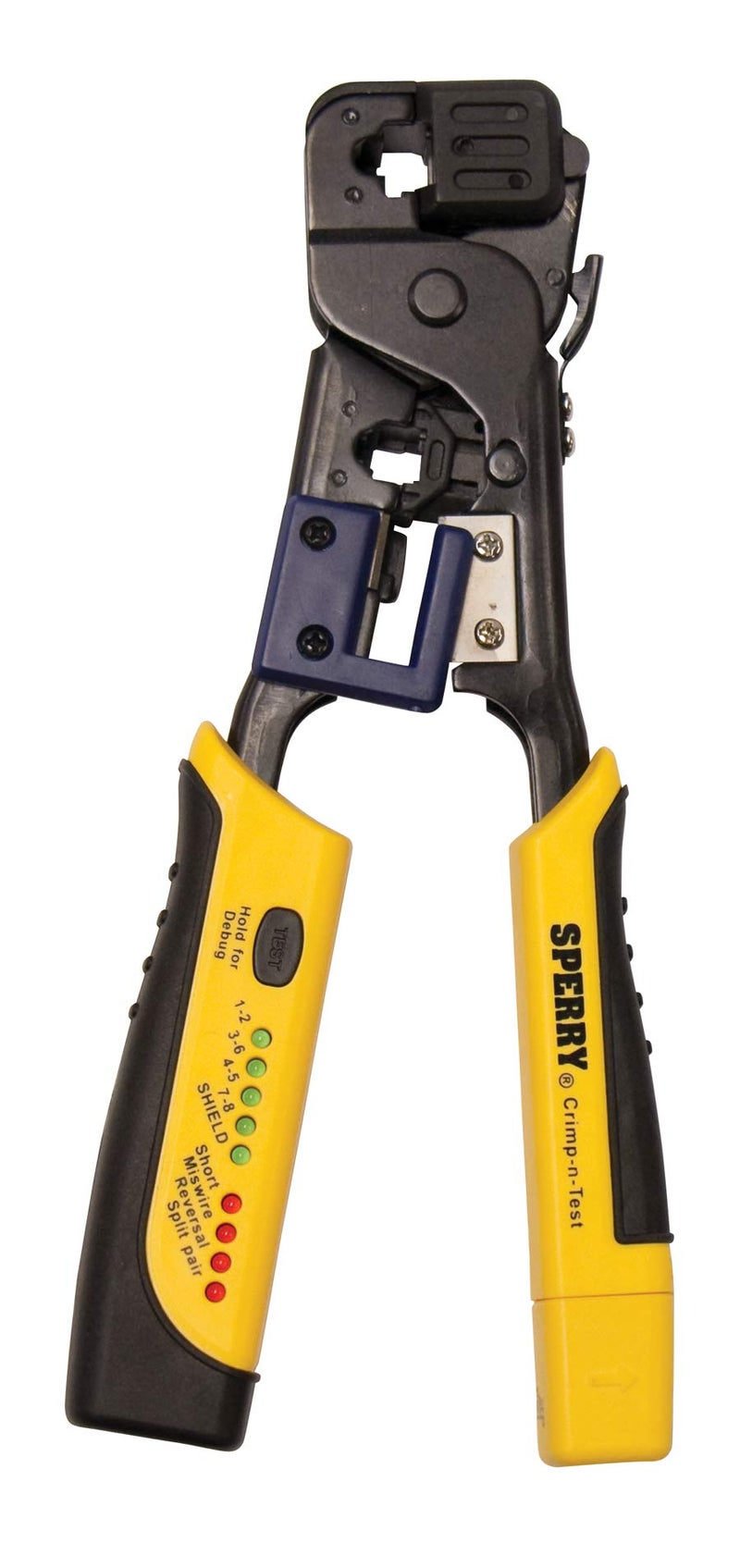 Gardner Bender Sperry Instruments GMC-3000 Modular Crimper & Cable Tester , Yellow - Image 2