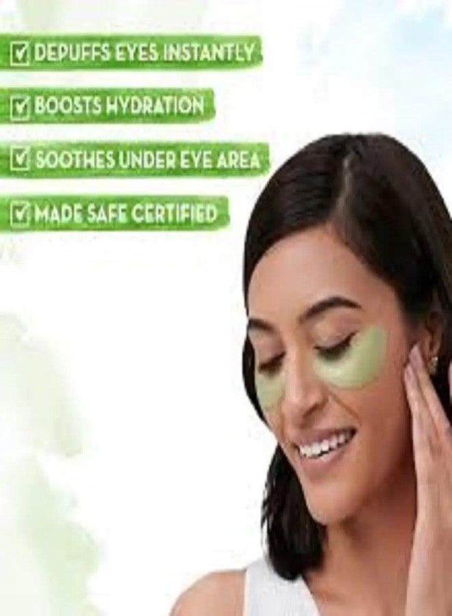 Lui Pui LUIPUI BEST UNDER EYE SERUM PATCHES GREEN COLOR EYE PATCH (60 ml) - Image 3
