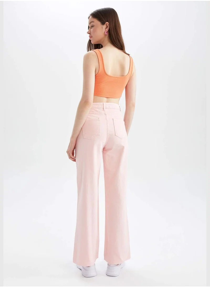 DeFacto High Waisted Gabardine Culottes