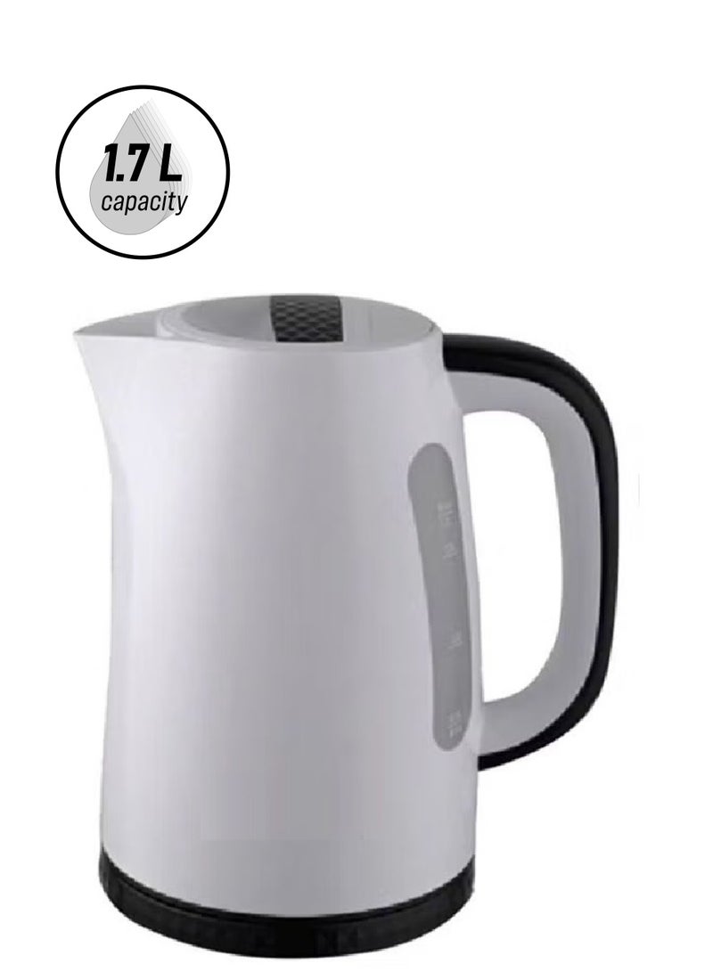 دوتس غلاية كهربائية سعة 1.7 لتر 1.7 L  أبيض/ أسود