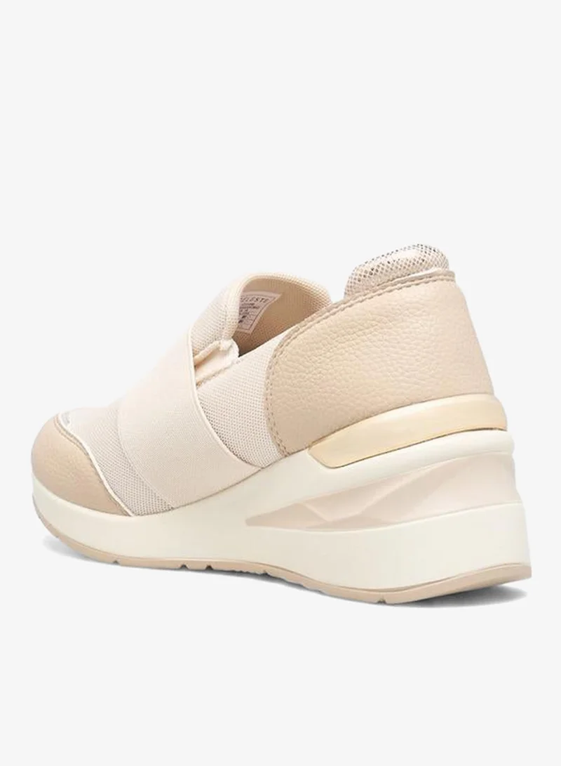 Celeste BEIGE Women Slip-On Ankle Sneakers for Women | Best Price UAE