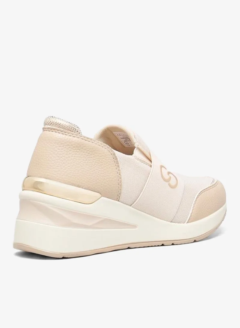 Celeste BEIGE Women Slip-On Ankle Sneakers for Women | Best Price UAE