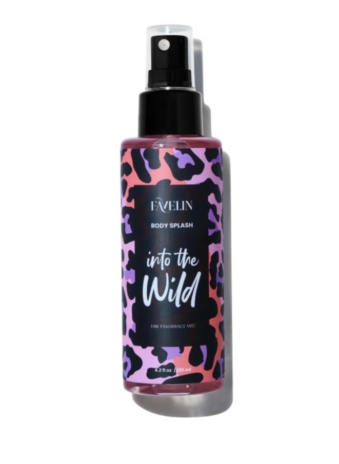 Favelin Into the Wild Body Splash | 125ML | Hydrates & Refreshes: More than just a fragrant spritz, the Into the Wild Body Splash provides a layer of lightweight hydration that leaves your skin feeling soft and cool. It's a perfect pick-me-up throughout the day or a delightful way to add a touch of fragrance after showering. - pzsku/Z65B7475F2348F3E054E6Z/45/_/1717342388/be88ad9f-fe1e-4f7e-9b23-e27698cad8a7