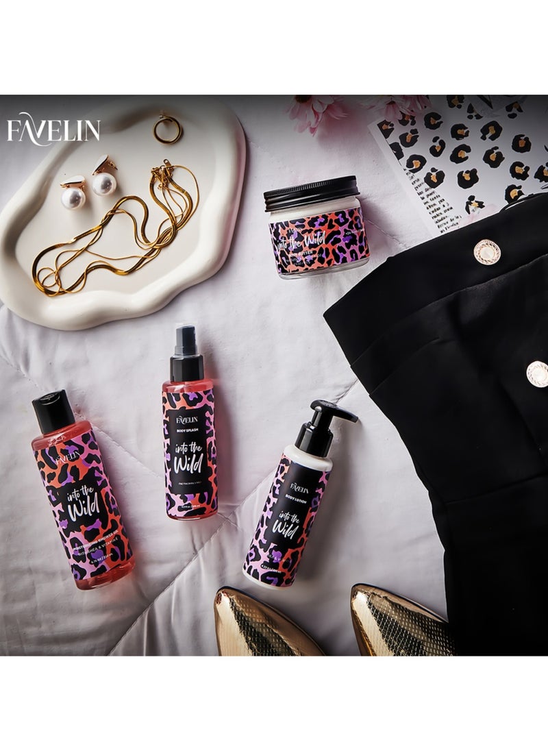 Favelin Into the Wild Body Splash | 125ML | Hydrates & Refreshes: More than just a fragrant spritz, the Into the Wild Body Splash provides a layer of lightweight hydration that leaves your skin feeling soft and cool. It's a perfect pick-me-up throughout the day or a delightful way to add a touch of fragrance after showering. - pzsku/Z65B7475F2348F3E054E6Z/45/_/1727705783/21603a51-214b-43af-9c6c-430573f2f89f