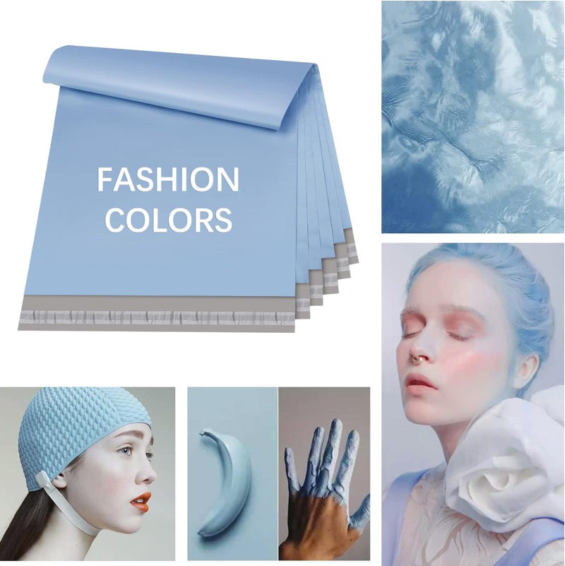 Metronic Poly Mailers 10x13 100 Pcs | Medium Size Shipping Bags for Clothing | Large Poly Mailer Bags, Shipping Envelopes, Mailing Bags for Small Business,Waterproof and Tear-Proof Poly Bags Blue - Image 5
