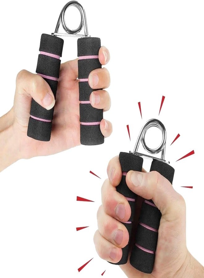 Global Impex Unisex Sponge Adjustable Hand Gripper for Gym Workout | Hand Grip Workout Strengthener | Versatile Hand Exercise Equipment for Exercise | Finger Power Gripper | Grip Master for Hand Exerciser (Multicolor, Pack of 1) - Image 2