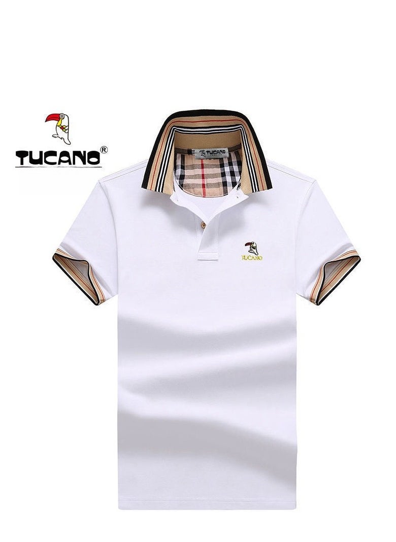 Tucano - قميص بولو كاجوال رجالي بأكمام قصيرة من القطن الخالص - Image 1