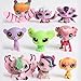 HYSTYLE 20 Pcs Miniature Animal Pet Miniature Pet Doll Desktop Decor Cake Decoration Cake Topper Assoted Random Style - Image 4