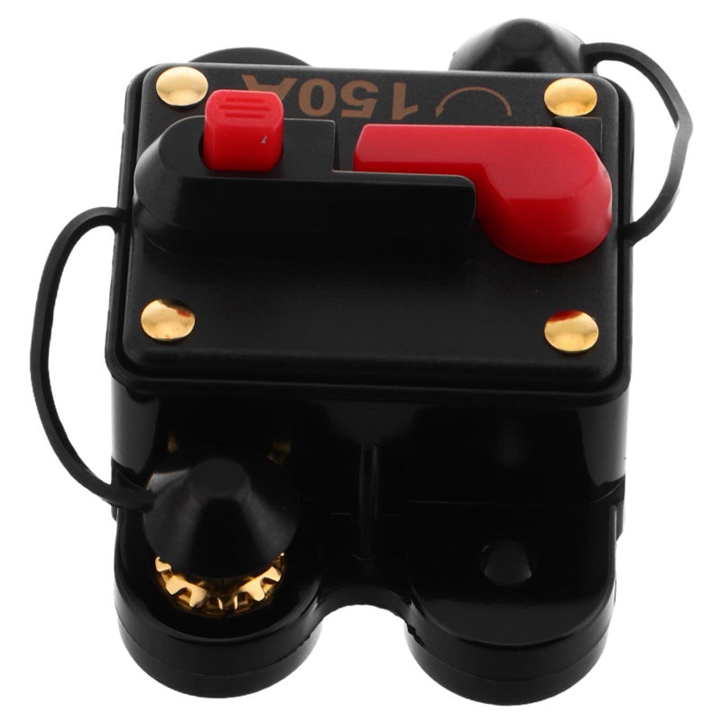 150 Amp Manual Reset Circuit Breaker Switch Overload Short Circuit Protector for Automotive RV Marine - Image 2